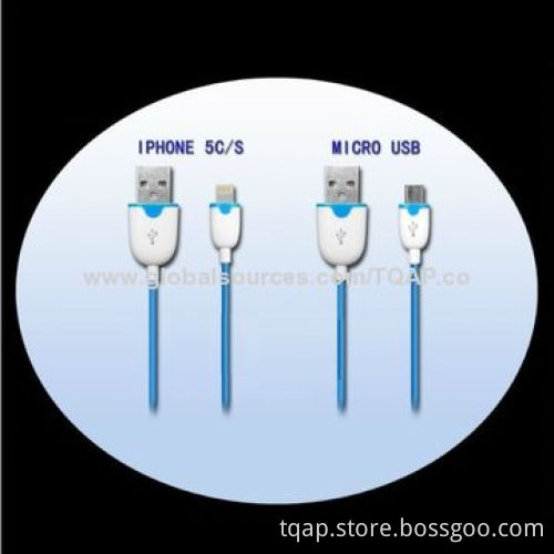 Flash Fiber Light USB Cable for iPod